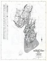 Sagadahoc County - Section 40 - Bowdoin, Richmond, Phippsburg, Georgetown, Bath, Merrymeeting Bay, Maine State Atlas 1961 to 1964 Highway Maps
